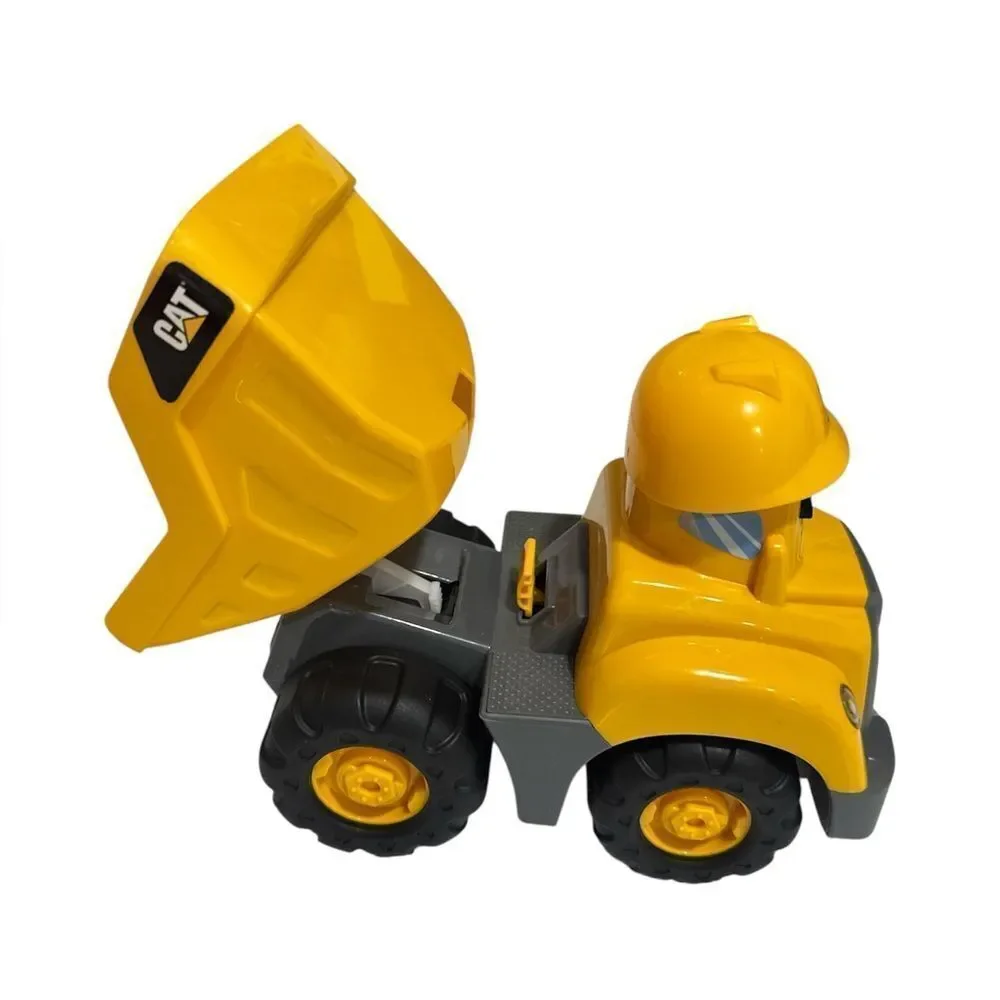 CAT Construction Toys, Junior Crew Lil' Movers  Truck, Dump Truck, EUC